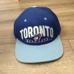 American Needle Cooperstown Collection Toronto Blue Jays Arch Spellout Hat